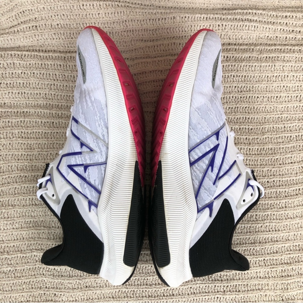 New Balance NB WFCPRLM3 Fuelcell Propel 3 White/Pink/Violet Running Shoes 10B - Picture 6 of 15